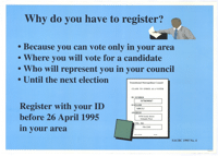 Why do you have to register?