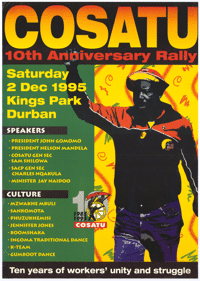 COSATU 10th anniversary rally