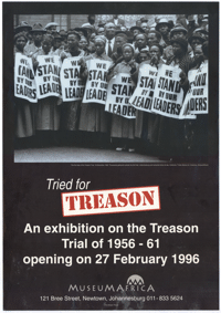 Tried for treason