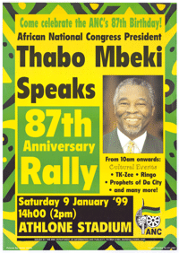 Thabo Mbeki speaks