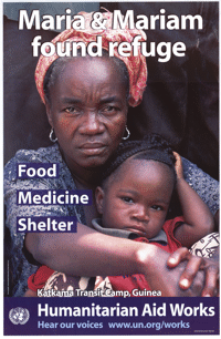 Maria and Mariam found refuge