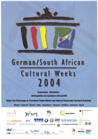 German/South African cultural weeks: 2004