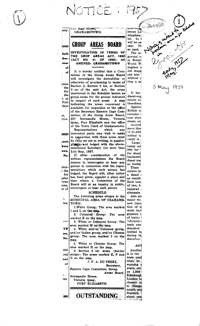 Group Areas Board: investigation in terms of the Group Areas Act, 1950 (Act No. 41 of 1950) as amended: Grahamstown