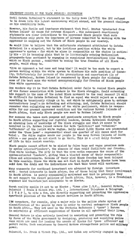 Statement issued by The Black Peoples Convention 11th July 1973
