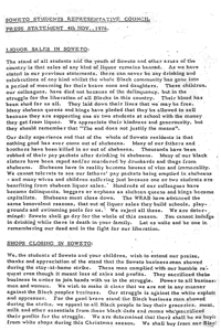 Soweto Students Representative Council: Press Statement 4th November 1976

