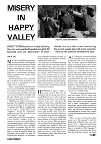 Misery in Happy Valley