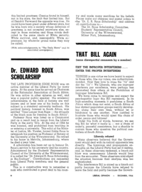 Dr. Edward Roux Scholarship