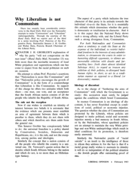 Why Liberalism is not Communism