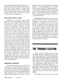 The Transkei Election