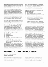 Muriel at Metropolitan