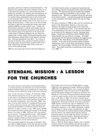 Stendahl Mission: A Lesson for the Churches