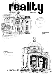 Reality Vol. 20 No. 1 Jan 1988