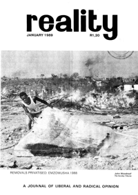 Reality Vol. 21 No. 1 Jan 1989