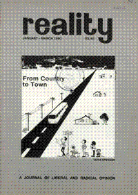 Reality Vol.22 No. 1 and No. 2 Jan-Mar 1990