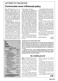 Editorial: Disatrous Failure by Leaders