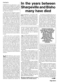 
In the Years Between Sharpeville and Bisho Many Have Died
