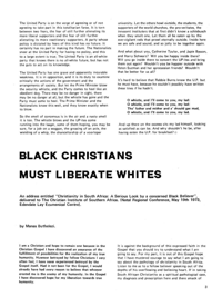 Black Christians Must Liberate Whites