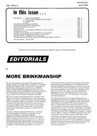 Editorial: More Brinkmanship