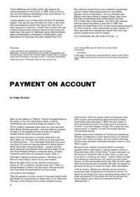 Payment on Account