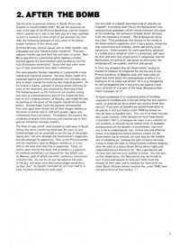 Editorial: After the Bomb