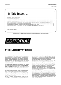 Editorial: The Liberty Tree