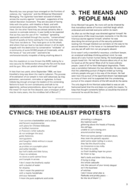 Editorial: The Means and People Man