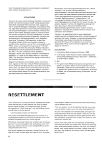 Resettlement