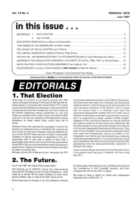 Editorial: That Election 