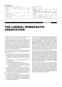 The Liberal Democratic Association