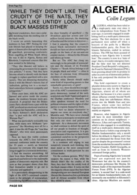 Algeria In Agony Over Reform