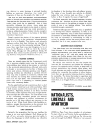 Nationalists, Liberals and Apartheid