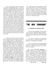 'The New Townsmen'