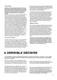 Editorial: A Derisible Decision 