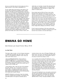 Bwana go Home 