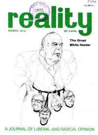 Reality Vol. 6 No. 1 Mar 1974