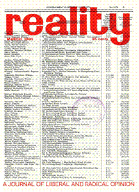 Reality Vol. 12 No. 2 Mar 1980