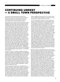 Continuing Unrest - A Small Town Perspective