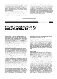 From Crossroads to Khayelitsha...?