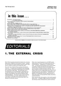 The External Crisis