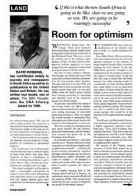 Room for Optimism