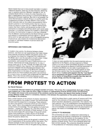 From Protest to Action