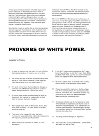 Proverbs of White Power