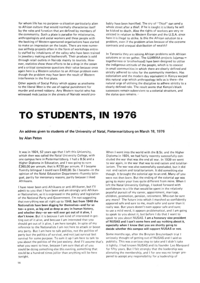 To Students, In 1976