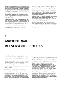 Editorial: Another Nail in Everyones Coffin?