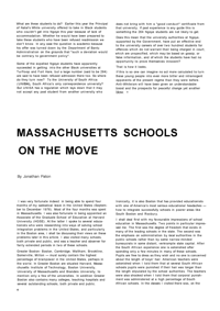 Massachusetts Schools on the Move
