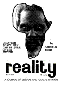 Reality Vol. 9 No. 2 May 1977 