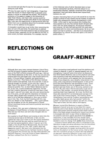 Reflections on Graaf-Reinet