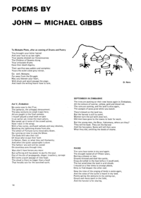 Poems by John - Michael Gibbs