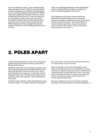Editorial: Poles Apart