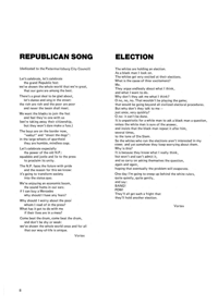 Republican Song
